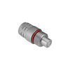 Screw-to-connect coupling Flat-Face male tip QRC-FT-10-M-U08-BT-W3